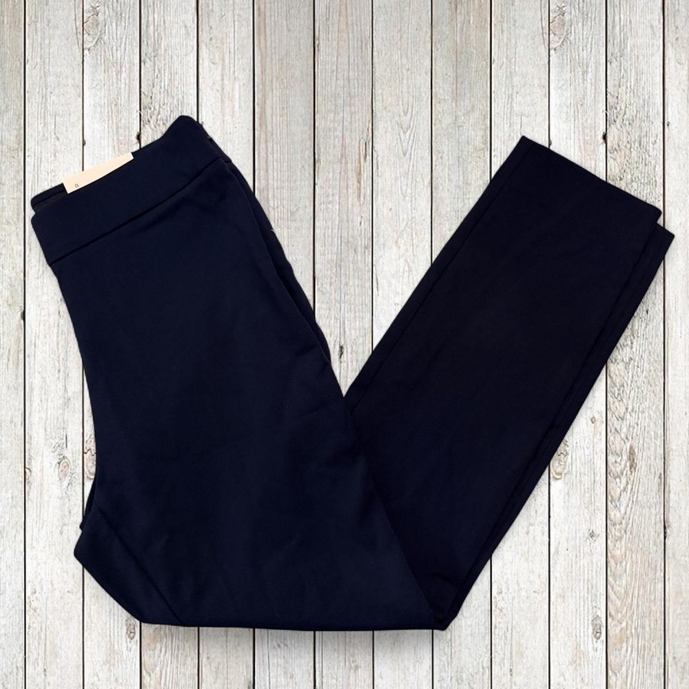 A New Day Navy Skinny High Rise Stretch Pants NWT Size 2R Office Career Work